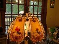 Mickey & Minnie Mouse Paneled Glass Lamp Touch Style  