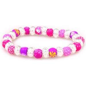  Viva Beads Heart Alloy Bracelet Simply Pink Jewelry
