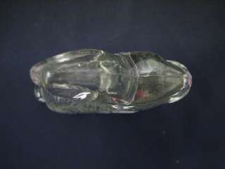   RABBIT GLASS CANDY CONTAINER J.H. MILLSTEIN CO. JEANNETTE PA  