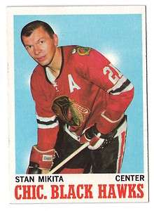 1970 1971 Topps Stan Mikita   card #20   Original!  