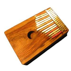  Kiaat Wood Box Mounted Kalimba Musical Instruments