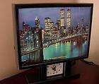 NEW CLOCK WITH LIGHTED NEW YORK MIDTOWN PICTURE