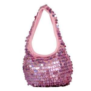  8 Diva Fashion Purse Small Pink Hobo Handbag with 