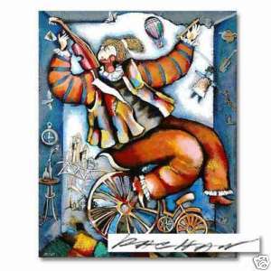Violin Solo Limited Ed. Serigraph by Michael Kachan  