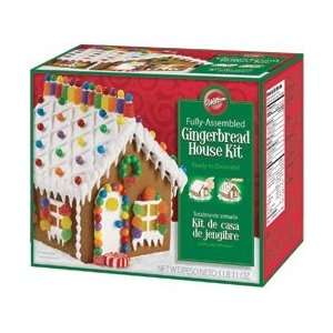 Wilton Pre Baked Gingerbread House Kit; 3 Items/Order  