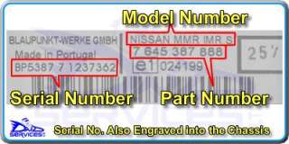 Blaupunkt OEM Radio Code Decode Unlock by Serial Number  
