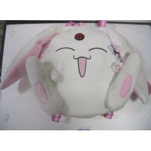  Tsubasa White Mokona Plush backpack bag + Pin: Toys 