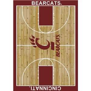  Cincinnati Bearcats NCAA Homecourt Area Rug by Milliken: 3 