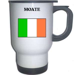  Ireland   MOATE White Stainless Steel Mug Everything 