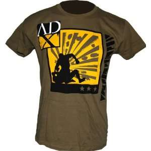  ADX MMA Explosive Army Green T Shirt (Size=XL): Sports 