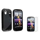   TPU S Line Hybrid Cover Case Skin+Guard For T Mobile HTC Amaze 4G/Ruby