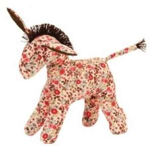  Kathe Kruse Donkey Beige Flowers Toys & Games