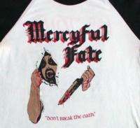 MERCYFUL FATE Vintage Concert SHIRT 80s TOUR T RARE ORIGINAL 1984 