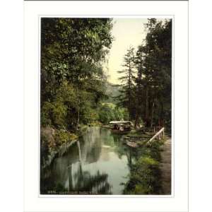  Canal walk Llangollen Wales, c. 1890s, (L) Library Image 