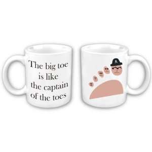  Two Sided Captain Big Toe Mug: Everything Else