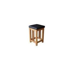  Mission Style Solid Bamboo Backless Bar Stool 30