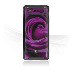  Design Skins for Sony Ericsson Xperia X1   Purple Rose Design 
