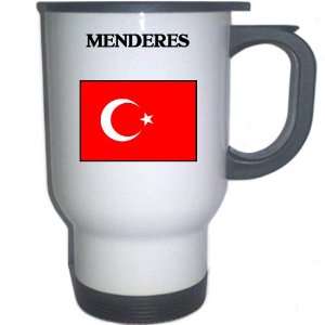  Turkey   MENDERES White Stainless Steel Mug Everything 