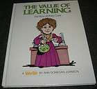 Value Tales The Value of Learning by Ann D. Johnson MARIE CURIE LG