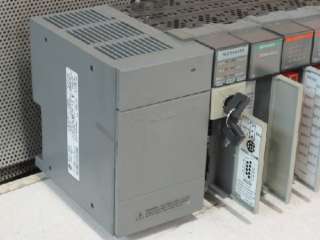   SLC 500 PLC SYSTEM,POWER,CPU SLC 5/04,I/O,REMOTE SCANNER  