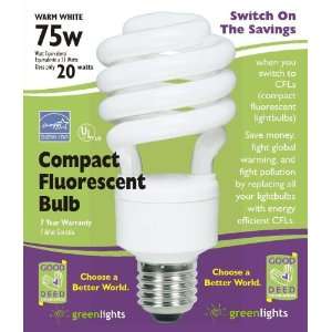  Compact Fluorescent Light(CFL) Bulbs (75 Watt Incandescent Equivalent