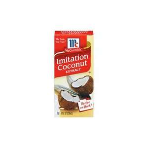 Mccormick Specialty Extracts Imitation Coconut Extract, 1 Oz, (Pack of 