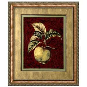  Mary Mayo MA0363 Apple by Redoute  Wood Frame  37x44 woven 