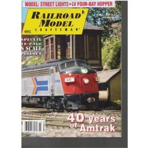   Craftsman Magazine (40 Years of Amtrak, May 2011) Various Books