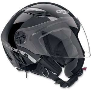  AGV Blade Solid Open Face Helmet Large  Black Automotive