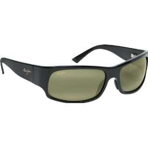 Maui Jim Longboard 222 Sunglasses, Blk/High Trans. Lens, Sunglasses