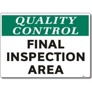  Quality Control: Final Inspection Area Laminated Vinyl, 10 