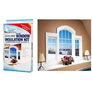   : TWIN DRAFT GUARD EXTRA LARGE WINDOW INSULATION KIT: Home & Kitchen