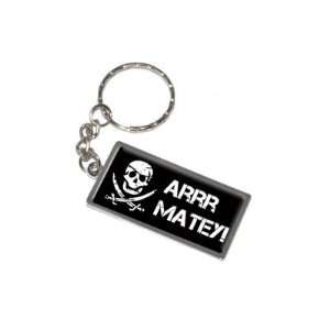  Pirate Arrr Matey   New Keychain Ring Automotive