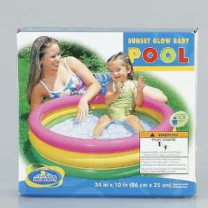  Intex Sunset Glow Baby Pool (34 in x 10 in): Toys & Games