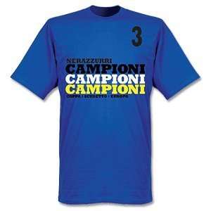  2010 Inter Milan Campioni Tee   Blue
