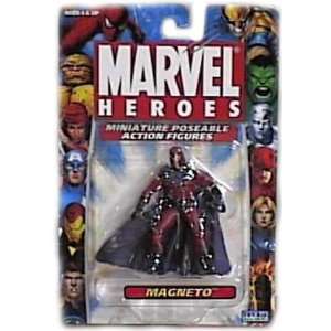    Marvel Heroes Miniature Poseable Magneto Figure: Toys & Games