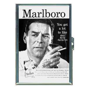 1960s Retro Ad Marlboro Man ID Holder, Cigarette Case or Wallet MADE 