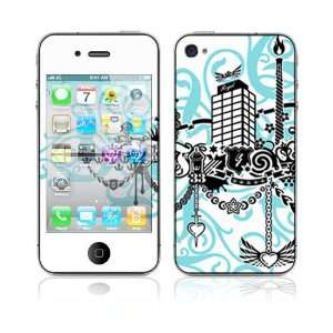  Apple iPhone 4 Decal Skin   Blue Casino Royal: Everything 