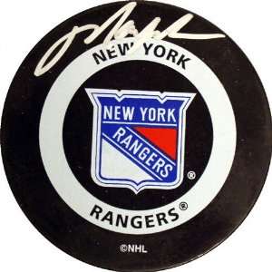 Mark Messier New York Rangers Autographed Rangers Puck