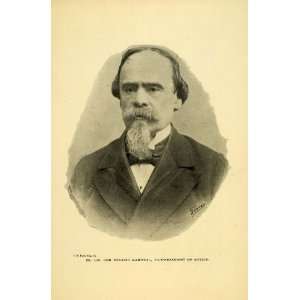  1899 Print Don Ygnacio Mariscal Mexican Vice President 