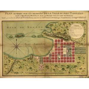  1807 map of Dominican Republic