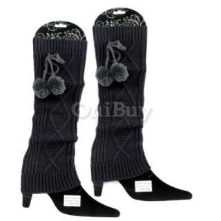   Knit Crochet Leg Warmers Leggings Socks Boots [SKU: 12_E000201214