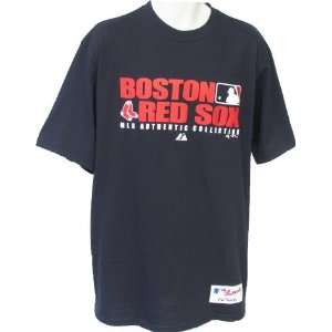  Mens Boston Red Sox Team Pride S/S Navy Tee: Sports 