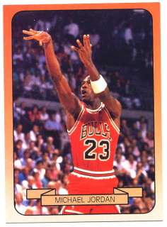 Michael Jordan 1990 Orange Living Legend Card #4  
