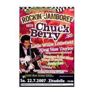  CHUCK BERRY Rockin Jamboree Tour 2007 Music Poster