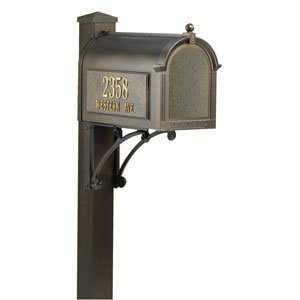  Mailboxes, Superior Package Whitehall Black Mailbox