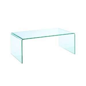 Magnussen Furniture Lumeno Glass Rectangle Cocktail Table