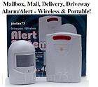 WIRELESS Motion Activated Sensor MAILBOX DELIVERY DRIVEWAY ALARM Alert 