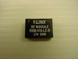 Linx RXM 418 LC R Low Current/Power RF Receiver Module  