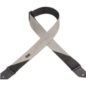  Levys Leathers M8S GRY Suede Guitar Strap: Musical 